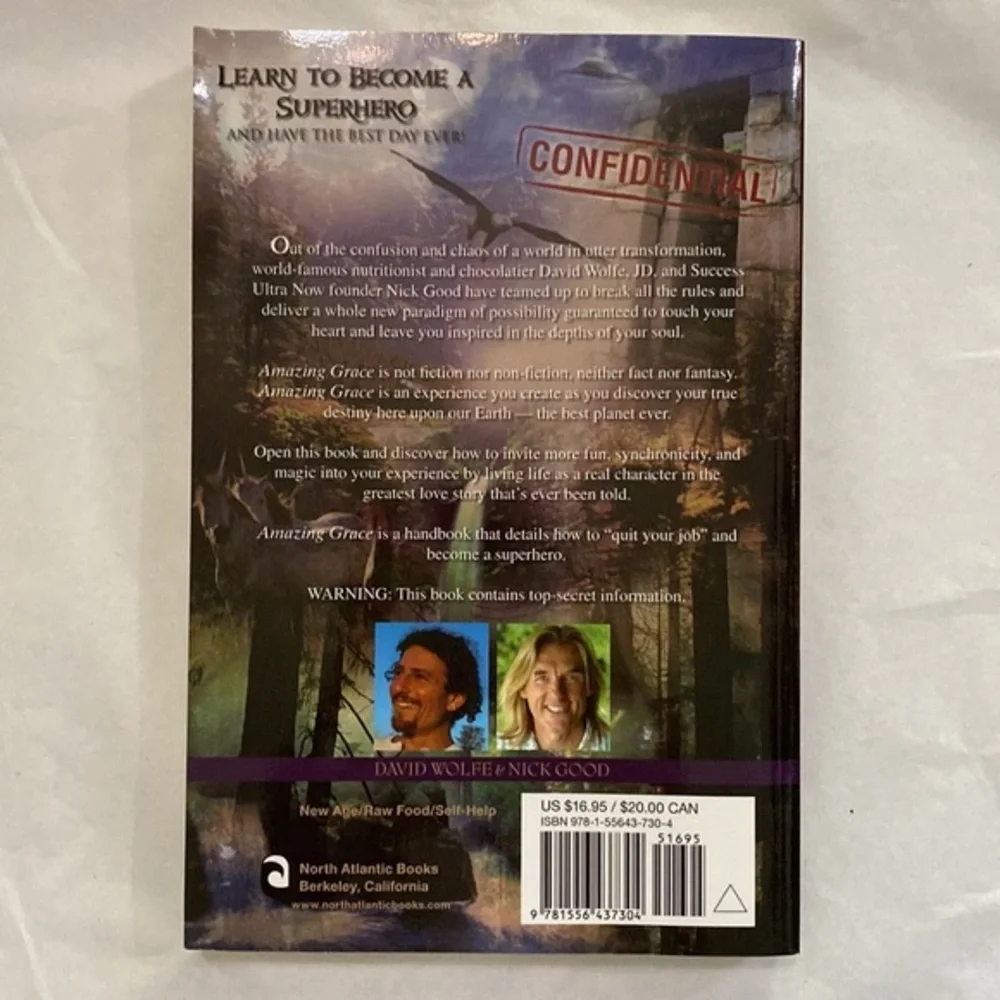 Amazing Grace Nine Principles Living Natural Magic David Wolfe Nick Good 2008